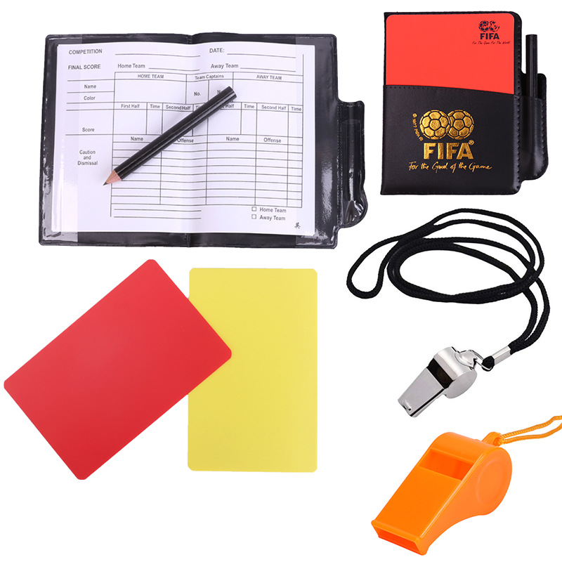 Whistle, Yellow Cards, Red Cards, Referee Wallet